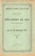 VP12.672 - LILLE 1912 - Chemin De Fer Du Nord - Lignes Françaises - Réglement De 1912 ....... - Spoorweg