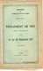 VP12.677 - LILLE 1929 - Compagnie Du Chemin De Fer Du Nord - Lignes Françaises - Réglement De 1912 .... - Railway