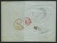 HAMBURG - GRENZÜBERGANGSSTEMPEL 1843, T 6 JUN, In Rot Auf Brief Von BRESLAU (K2) Nach London, Feinst - Vorphilatelie