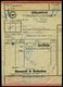 BAHNPOST Eckernförde-Kappeln (Zug 5 Und 7 (2x)), 1892-1933, 6 Karten, Dazu 2 Eilfrachtbriefe Für Geräucherte Seefische,  - Machines à Affranchir (EMA)
