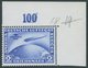 Dt. Reich 438Y **, 1930, 2 M. Südamerikafahrt, Wz. Liegend, Rechte Obere Bogendecke, Postfrisch, Pracht, Unsigniert, Fot - Used Stamps