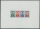 Dt. Reich Bl. 2 **, 1933, Block Nothilfe, Originalgröße, Postfrisch, Unsigniert, Fotoattest H.D. Schlegel: Das Prüfstück - Autres & Non Classés