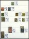 Delcampe - SAMMLUNGEN O,BrfStk,Brief , 1916-22, Saubere Sammlung Inflation, Spezialisiert Mit Platten- Und Walzendrucken, Waagerech - Oblitérés