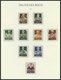 SAMMLUNGEN O,BrfStk,Brief , 1932-45, Saubere Gestempelte Sammlung Dt. Reich Im Leuchtturm Falzlosalbum, Bis Auf Bl. 2, 3 - Usados