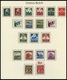 Delcampe - SAMMLUNGEN **, 1933-49 Bis Auf Ganz Wenige Ausnahmen Saubere Postfrische Sammlung Im Borek Falzlosalbum, Ab 1934 Bis Auf - Used Stamps