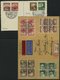 SAMMLUNGEN 1938-45, Interessante Sammlung Von 135 Belegen Mit Verschiedenen, Meist Portogerechten Sondermarken-Frankatur - Usados