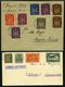 LOTS 1921-23, 6 Verschiedene Luftpostbelege In Die Schweiz, Meist Pracht, Besichtigen! - Other & Unclassified