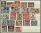 LOTS O, 1936-44, Partie Verschiedener Kompletter Ausgaben, Meist Pracht, Mi. 405.- - Other & Unclassified