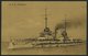 MSP VON 1914 - 1918 30 (S.M.S. RHEINLAND), 3.2.1917, Feldpostansichtskarte Von Bord Des Schiffes, Pracht - Marítimo