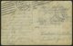 MSP VON 1914 - 1918 (Großer Kreuzer HANSA), 9.10.1914, Violetter Briefstempel, Feldpost-Ansichtskarte Von Bord Der Hansa - Maritime