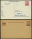 SAMMLUNGEN, LOTS 1914-18, 16 Verschiedene Ganzsachenkarten Und Ein Kartenbrief, Ungebraucht Und Gebraucht, Feinst/Pracht - Ocupación 1914 – 18