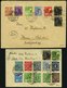 ALLGEMEINE-AUSGABEN Brief , 1948, 13 Verschiedene Briefe Mit Mischfrankaturen, Mit Zehnfach- Und Bezirksstempelfrankatur - Autres & Non Classés