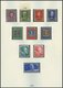 SAMMLUNGEN **, 1948-81, Postfrische Sammlung Bundesrepublik In 3 Lindner Falzlosalben, Bis Auf 25-90 Pf. Posthorn Komple - Used Stamps