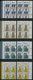 SAMMLUNGEN VB **, 1978-91, Viererblock-Sammlung, Bis Auf Ca. 10 Werte Komplett, Jeweils 2 Viererblocks Fast Nur Aus Den  - Usati