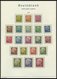 SAMMLUNGEN **, 1949-1979, Bis Auf Den Posthornsatz Komplette Postfrische Sammlung Bundesrepublik Im Leuchtturm Falzlosal - Gebraucht