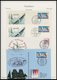 Delcampe - SAMMLUNGEN **,Brief,o , Postfrische Sammlung Bundesrepublik Von 1968-89 In 4 Dicken KA-BE Falzlosalben, Bis Auf Ca. 2-3  - Gebraucht