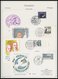 Delcampe - SAMMLUNGEN **,Brief,o , Postfrische Sammlung Bundesrepublik Von 1968-89 In 4 Dicken KA-BE Falzlosalben, Bis Auf Ca. 2-3  - Used Stamps