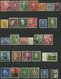 LOTS O, 1949-55, Gestempelte Partie Von 55 Verschiedenen Mittleren Werten, Saubere Bedarfserhaltung/feinst, Mi. 630.- - Used Stamps