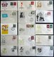 LOTS 1954-59, Partie Von 58 Verschiedenen FDC, Fast Nur Prachterhaltung, Mi. 1460.- - Used Stamps