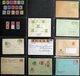 LOTS Sammlung Von 69 Meist Verschiedenen Belegen Posthorn (ohne Paketkarten), Dabei 70, 80 Und 90 Pf. Je Als Einzelfrank - Oblitérés
