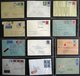 LOTS Sammlung Von 69 Meist Verschiedenen Belegen Posthorn (ohne Paketkarten), Dabei 70, 80 Und 90 Pf. Je Als Einzelfrank - Gebraucht