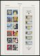 SAMMLUNGEN **, Komplette Postfrische Sammlung Frankreich Von 1980-90 Im KA-BE Falzlosalbum, Dabei Streifen Und Markenhef - Colecciones Completas