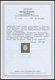 SARDINIEN 7c *, 1854, 5 C. Dunkelgrün (Sassone Nr. 10a), Falzreste, Herstellungsbedingte Leichte Gummibüge, Farbfrisches - Sardinia