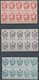 LIECHTENSTEIN 25-39 **, 1920, Freimarken In Postfrischen 10er-Blöcken, übliche Zähnung Und Gummierung, Pracht, Mi. 400.- - Other & Unclassified