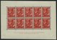 NIEDERLANDE Bl. 1/2 *, 1942, Blockpaar Legion, Marken Postfrisch, Falzreste Im Rand, Pracht - Sonstige & Ohne Zuordnung