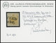 ÖSTERREICH BIS 1867 1Xd O, 1850, 1 Kr. Kadmiumgelb, Handpapier, Type III, L2 (ROKIT)ZAN, Breitrandig, Pracht, Fotobefund - Other & Unclassified