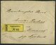 ÖSTERREICH 44/5,47 BRIEF, 1890, 2, 3 Und 10 Kr. Doppeladler, Rückseitig Mit K1 SUDOMERIEE Nach Komarne, Pracht - Used Stamps