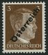 ÖSTERREICH IVa **, 1945, Nicht Ausgegeben: 3 Pf. Dunkelgelbbraun, Pracht, Befund Sturzeis, Mi. 100.- - Other & Unclassified