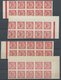 PORTOMARKEN P 75-101 **, 1920/1, Republik Österreich, 10 Postfrische Sätze In Bogenteilen, Fast Nur Pracht, Mi. 170.- - Portomarken