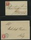 LOTS 35,37,39 BRIEF, 1867, 9 Prachtbriefe Franz Joseph - Other & Unclassified