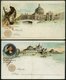GANZSACHEN 1893, WORLD`S COLUMBIAN EXPOSITION, 7 Verschiedene Ungebrauchte 1 C. Postal Cards Der Serie Goldsmith, Etwas  - Autres & Non Classés