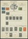 Delcampe - SLG. ÜBERSEE *,o,Brief , 1866-89, Alter Kleiner Sammlungsteil Mittelamerika Von 88 Werten Und 2 Belegen (u.a. Halbierung - Sonstige & Ohne Zuordnung