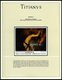 SONSTIGE MOTIVE **,Brief , Titianus - Der Maler Der Fürsten Auf Siegerseiten Im Album Und Einem Leitzordner Mit Einzelma - Ohne Zuordnung
