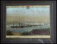 KIEL: Der Hafen (Le Port) Nach Einem Kupferstich Des Geographen Malte-Brun, Gerahmter Kolorierter Holzstich Aus L`ALLEMA - Lithographies
