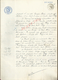 JUMELLES GROSSOEUVRE CHAVIGNY BAILLEUL THOMER LA SOGNE 1933 ACTE VENTE DE TERRES HEROY 24 PAGES : - Manuscripts