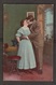 Romantic - Couple Kissing - Used 1909 - Slight Edge & Corner Wear - Couples