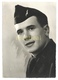 Ancienne Photo Portrait Aviateur Militaire Français Uniforme Calot Insigne Charognard épervier Armée De L’air Ch. Guyot - Krieg, Militär