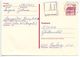 Germany 1983 60pf Castle Postal Card Köln To Hamburg - Postcards - Used