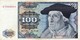 GERMANY 100 MARK 1970 VF P-34a (free Shipping Via Registered Air Mail) - 100 Deutsche Mark