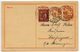 Germany 1922 Surcharged & Uprated Postal Card Geislingen A.d. Steige Pmk - Tarjetas