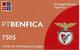 BENFICA PT 750 Prepaid Phonecard - Portugal - Portugal