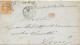 1874 - SIEGE - LETTRE De PARIS ETOILE 22 => LECCE (ITALIE) - 1870 Beleg Van Parijs