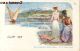 Delcampe - JOLI LOT DE 19 CPA ILLUSTREES LAC LEMAN EVIAN-LES-BAINS ILLUSTRATEUR PUBLICITE LITHO GRUSS ART NOUVEAU 74 HAUTE-SAVOIE - Evian-les-Bains