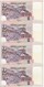 SINGAPORE  8 X 2 $ Notes With Identical Serial Nr. But Different Letter Code (scarce)  2 Stars At Back UNC - Singapur