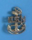 1 PIN'S  //  ** US NAVY / MARINE DES USA ** . Attaches Double - Militaria