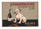 POST CARD CARTE POSTALE CARTOLINA POSTALE  CHAMPAGNE PAUL BUR - Pubblicitari